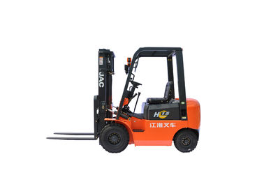 Caminhão de empilhadeira diesel de 1 toneladas 3m da capacidade pequena - 6m levantam o projeto amigável de Eco da altura fornecedor