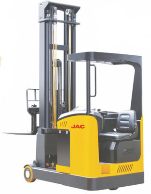 Indoor Reach Truck Forklift 1.5 Ton AC Control High Grade Configuration