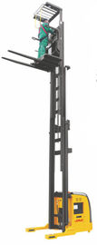 Empilhadeira de nível elevado da máquina desbastadora da ordem, máquina desbastadora elétrica de 1,5 toneladas da ordem para a plataforma de trabalho aéreo fornecedor