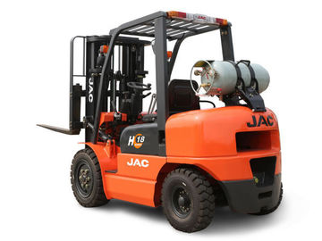 JAC sentam para baixo baixas emissões do elevado desempenho de 1,8 toneladas dos caminhões de empilhadeira do LPG fornecedor